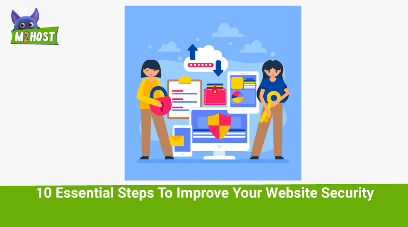 The 10 Simple Steps To Enhance Website Security | M2Host.com